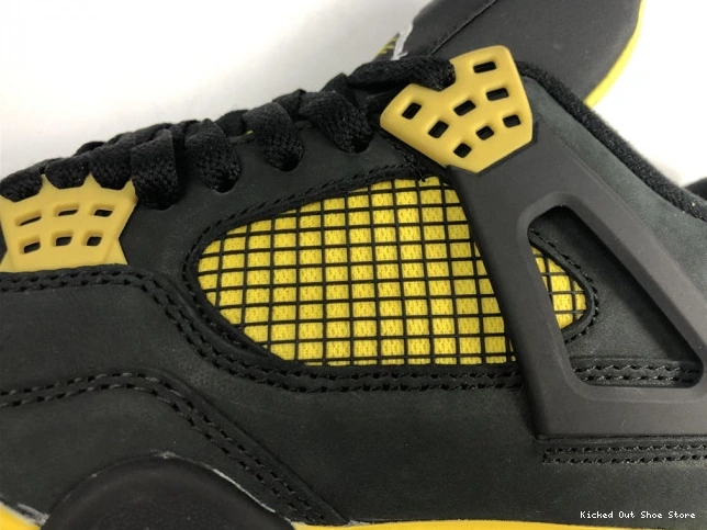 Kick Theory Jordan 4 Retro 308497-008 Thunder Air 0818